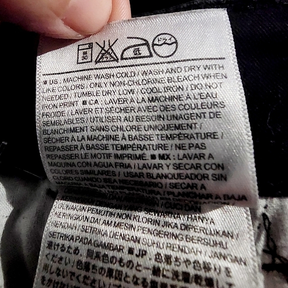 Old Navy Black Boot-Cut Chino Pants Women's Size 10 Regular Everyday Neutral EUC - Picture 5 of 5